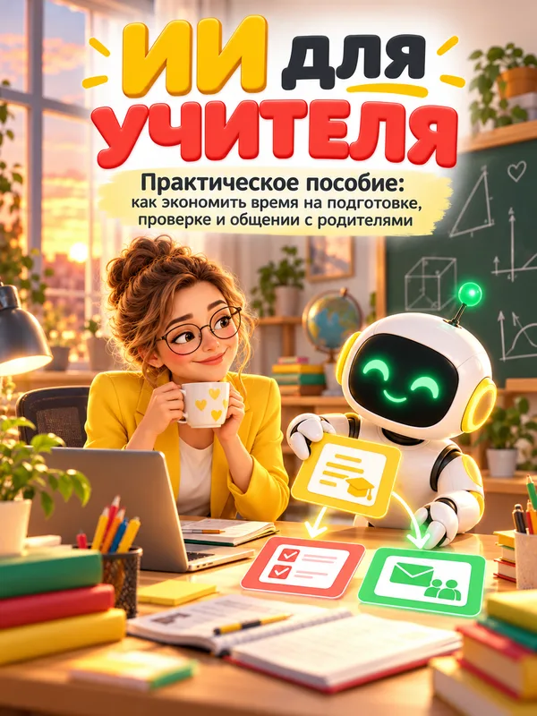 Книга «ИИ для учителя» — иллюстрация