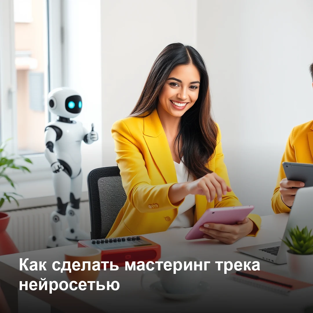 Мастеринг музыкального трека нейросетью