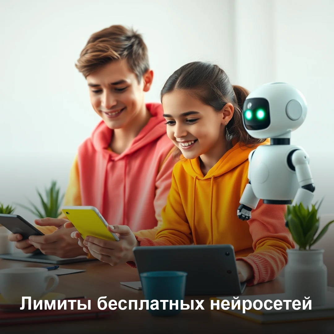 Лимиты бесплатных нейросетей — как это устроено