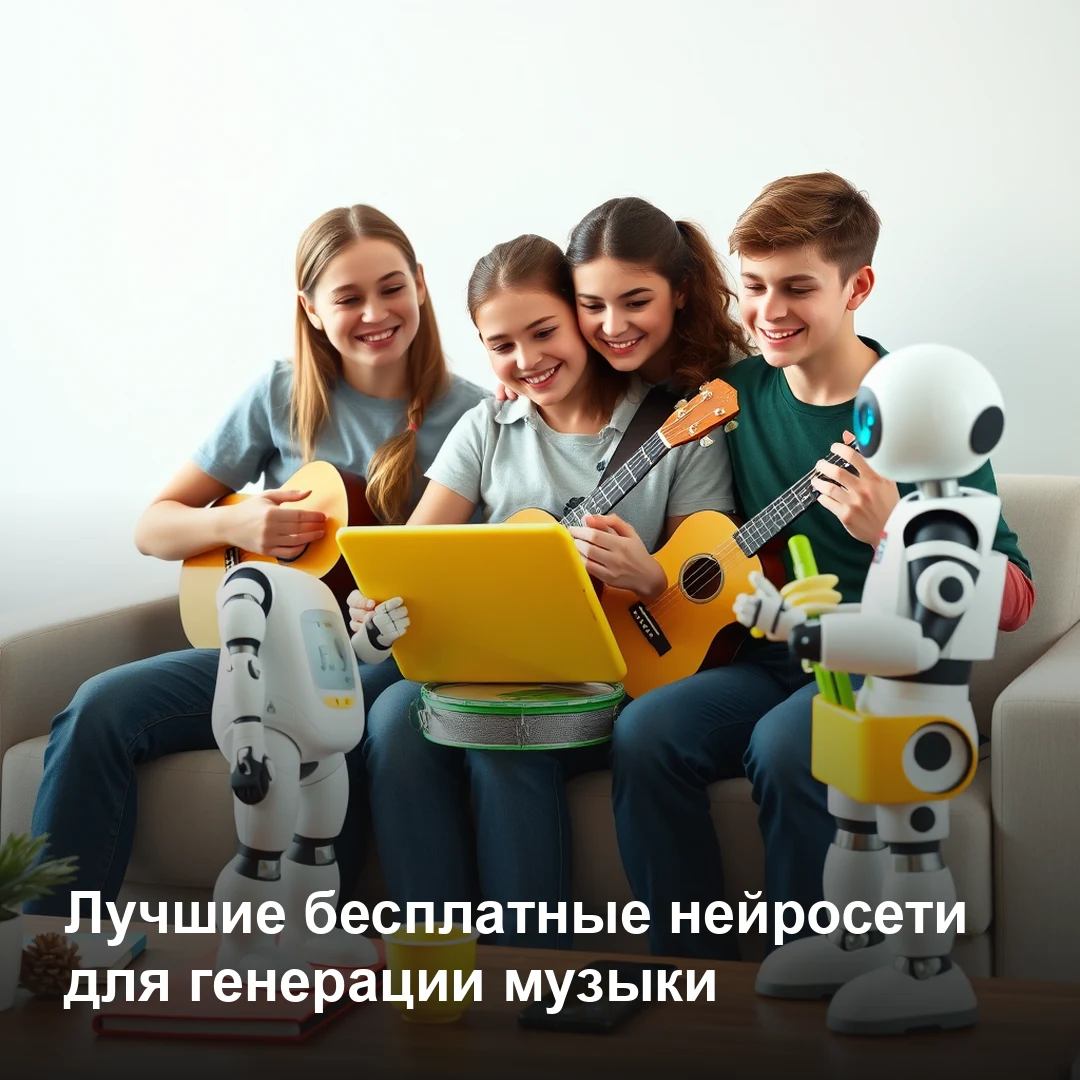 Сравнение лучших бесплатных нейросетей для генерации музыки