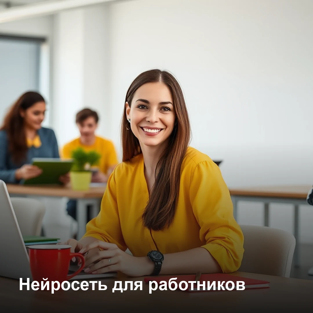 Нейросеть для работников — помощь с письмами и отчётами бесплатно