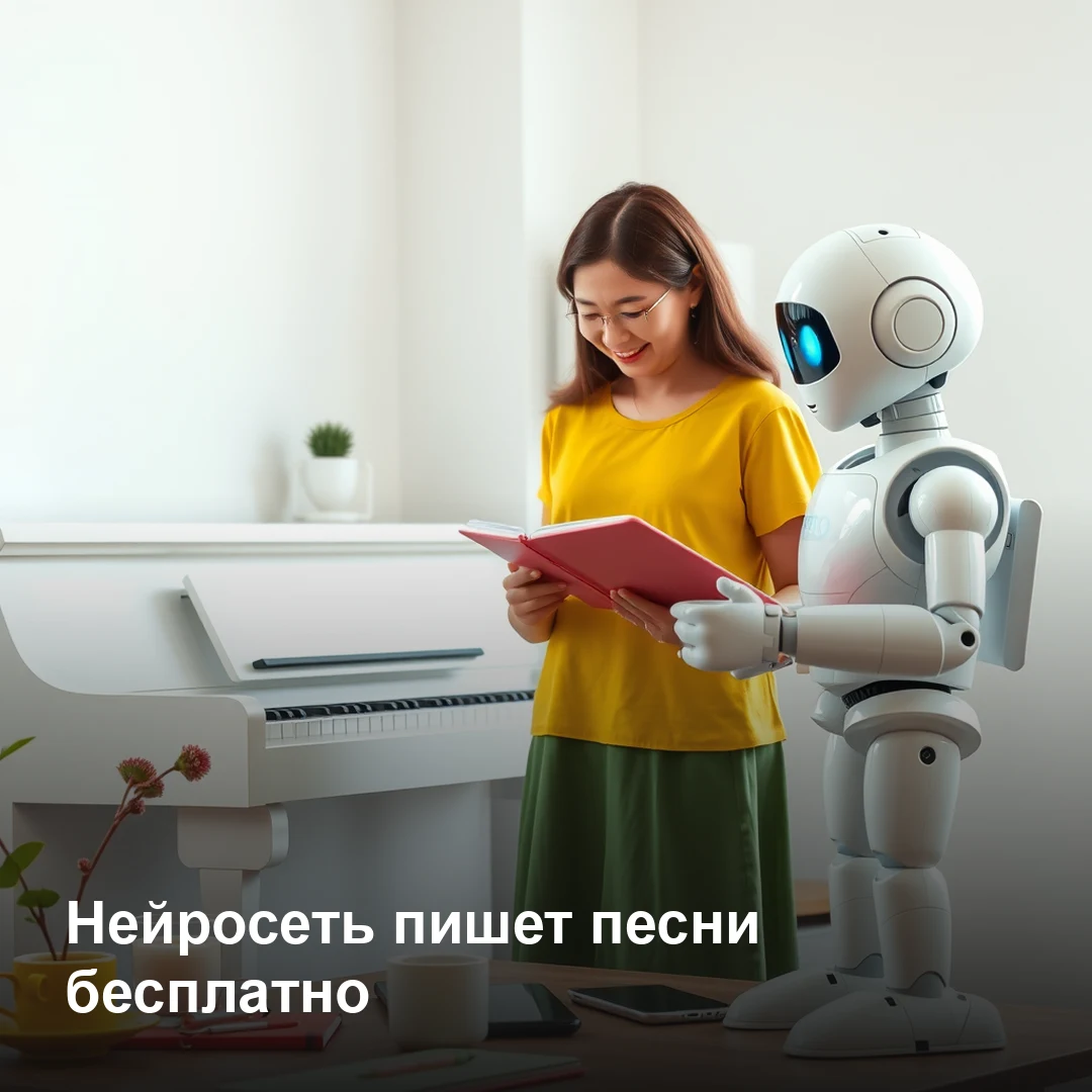 Нейросеть сочиняет песню бесплатно